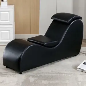 Yoga Chair, Curved Yoga Chaise Lounge for Adults Stretching Exercising Relaxing