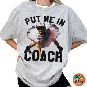 Ace Ventura Put Me In Coach Jim Carrey Funny Shirts, Cotton Unisex T-Shirt, Crew Neck, Size S- 3XL, Menswear Top, Womenswear Top Underwear Streetwear