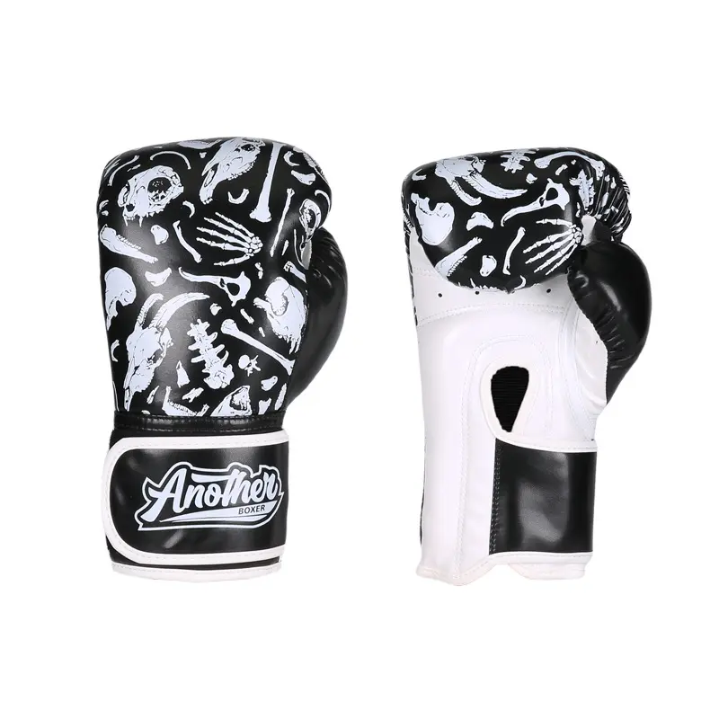 Lace-Up Leather Boxing Gloves Boxing gloves, free combat training gloves, protective gear for adults and children, unisex, multi-layer composite inner lining, tear-resistant, high-rebound combat gloves groin guard