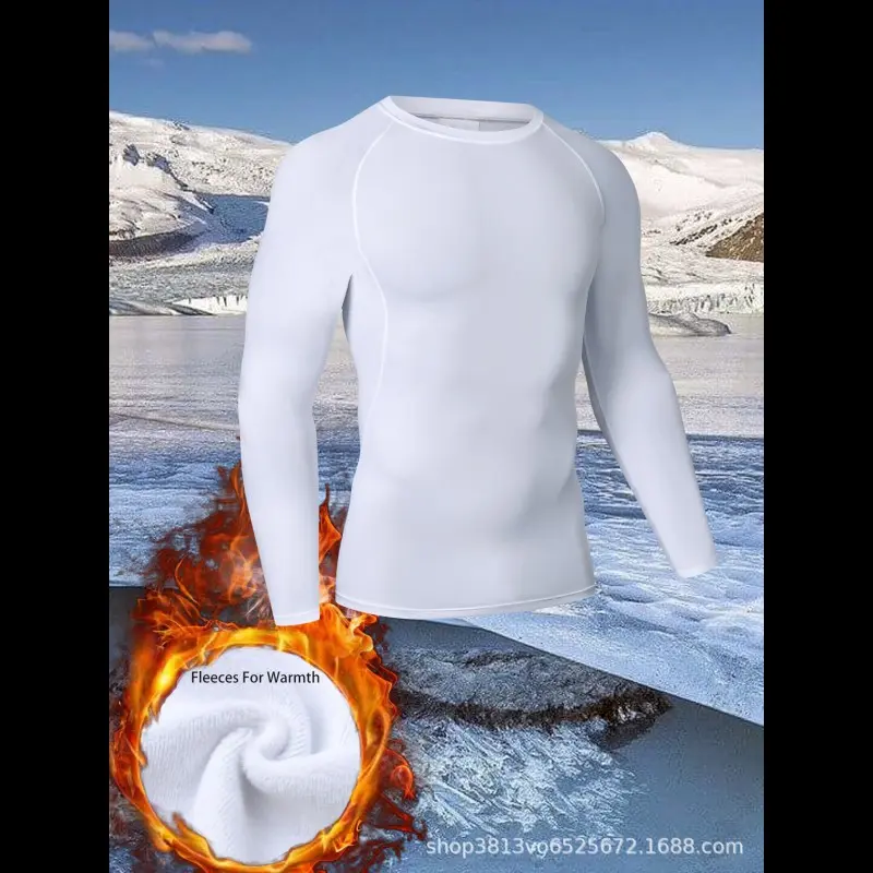 J07 white long sleeved fabric with added