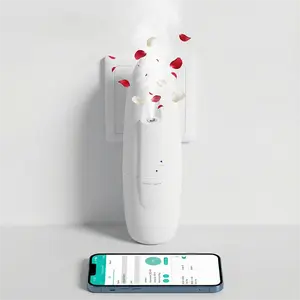 WSNUEEE Waterless Essential Oil Diffuser with Bluetooth App Control, Smart Cold Air Scent Machine for Home, Hotel Scent Aromatherapy, Whisper Quiet