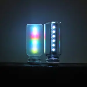 Colorful Multi Mode USB Touch Control Car LED Atmosphere Light Bulb Dimmable USB LED Lamp for Bedroom Decoration Night Light USB Powered Lighting