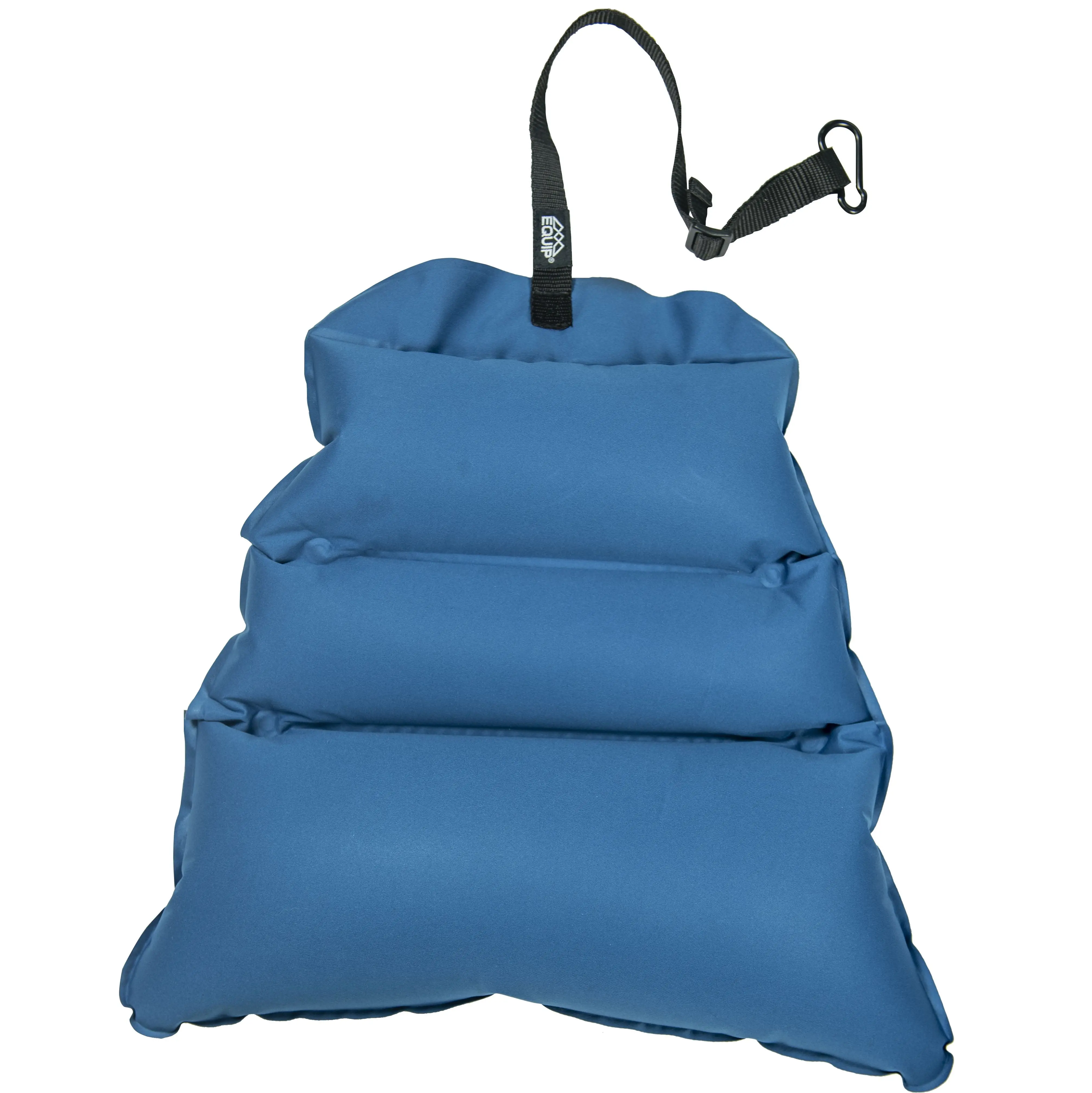 Inflatable Polyester Camping Hammock Pillow, Assembled Product Size 15" L X 15" W EQUIP