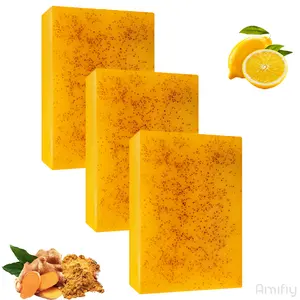 Turmeric soap - gentle and comfortable, deep cleansing Body wash & Soap For Women&Men iabon curcuma Body CareComfort Skin Care