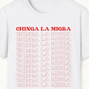 Chinga La Migra Shirt - Abolish Ice Political Shirt DACA Shirt Liberal Shirt Immigrant Rights Shirt Social Justice Shirt