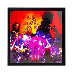 Alice In Chains Unplugged Autographed Album Cover Replica