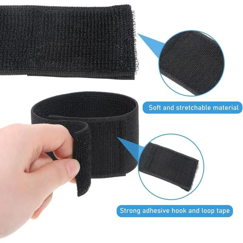 Black Boot Straps, 2 PCS Elastic Polyester Ankle Straps for Cowboy Boots Adjustable Boots Bands Self-adhesive Trousers Blouses Elastic Strap Band with Hook and Loop for Hiking Fishing Hunting Black Boot Straps, 2 PCS Elastic Polyester Ankle Straps for Cowboy Boots Adjustable Boots Bands Self-adhesive Trousers Blouses Elastic Strap Band with Hook and Loop for Hiking Fishing Hunting
