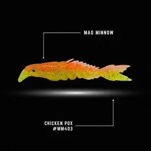 Mag Minnow 3" Crappie Bait - Crappie Fishing - 7 Baits per pack