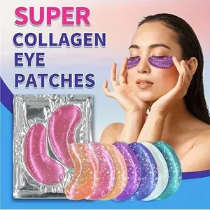 10-Piece Gel Eye Mask Set, Cooling Summer Eyewear for Men & Women, Breathable Soft Material, Travel Essential, Office Use