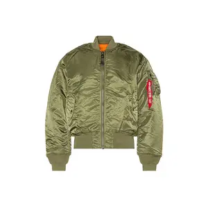 ALPHA INDUSTRIES MA-1 Bomber Jacket in Sage ALPHA INDUSTRIES MA-1 Bomber Jacket in Sage