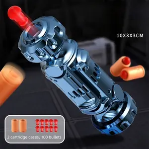 2026 Bestselling Agent Shock Blast Bullet Birthday Toy Gun Model – Rotating Stress Relief Agent Toy, Cool Gift