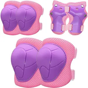 Protective Gear Set For Toddler Girls Boys 3-10 Years With Knee Pads, Elbow Pads and Wrist Guards For Skating, Cycling, Bike, Rollerblading, Scooter