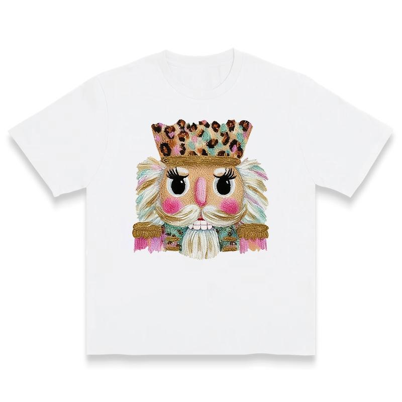 Glamorous Nutcracker T-Shirt 'NLB' Made In USA For Women For Men [180G/230G 100% cotton short-sleeve/hoodie, soft and comfortable]