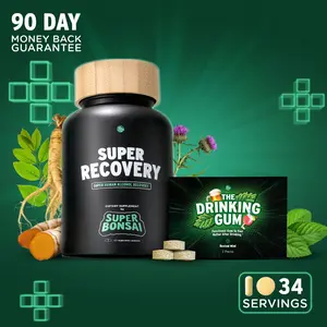 Drinker's Duo - Super Recovery + The Drinking Gum Drinker's Duo - Super Recovery + The Drinking Gum