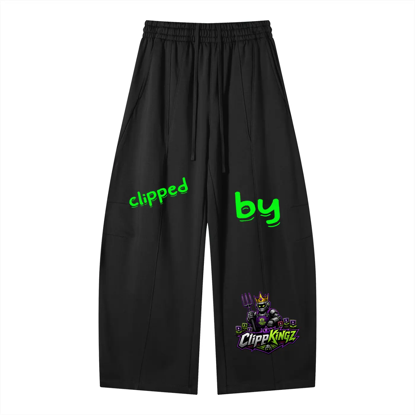 ClippKingz Waffle Barrel Sweatpants