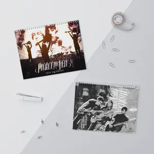 Pierce the Veil 2026 Wall Calendar, Calendar 2026 Memes, Rockband Funny Holiday Planner, Gift For Christmas HG