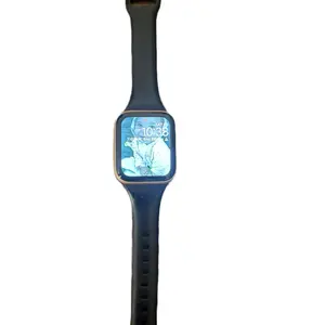 2.04" Fashion Touch Screen Smart Watch with Call & Message Alerts, 100+ Sports Modes, DIY Dials, IP67 Water Resistant, Activity Tracker for iPhone & Android, 46mm Band