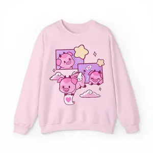Fat nuggets Hazbin Hotel Cartoon Characters Sweatshirt, Trending Crewneck, Gift For Friends