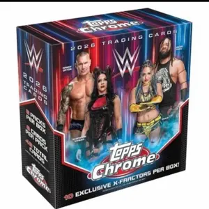 2026 topps chrome Wwe mega box