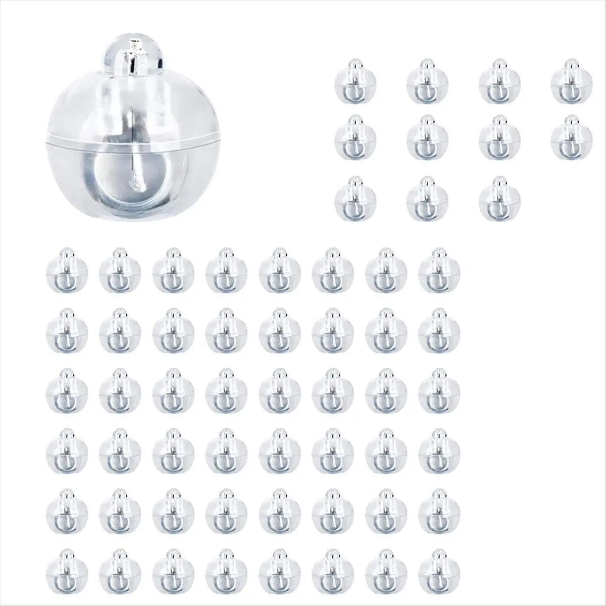 60Pcs LED Balloon Lights, Mini LED Light Warm White, LED Balloon Light for Paper Lantern, Balloon Light, Birthday Party