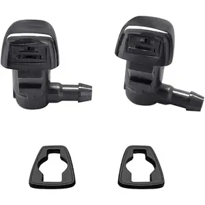 8E5Z-17603-A  Wiper Washer Nozzles Fit for 2008-2012 Ford Fusion | 2008-2012 Mercury Milan | 2008-2012 Lincoln MKZ | Windshield Washer Fluid Jet Nozzle | Easy to Install | 2 Pack, 8E5Z17603A