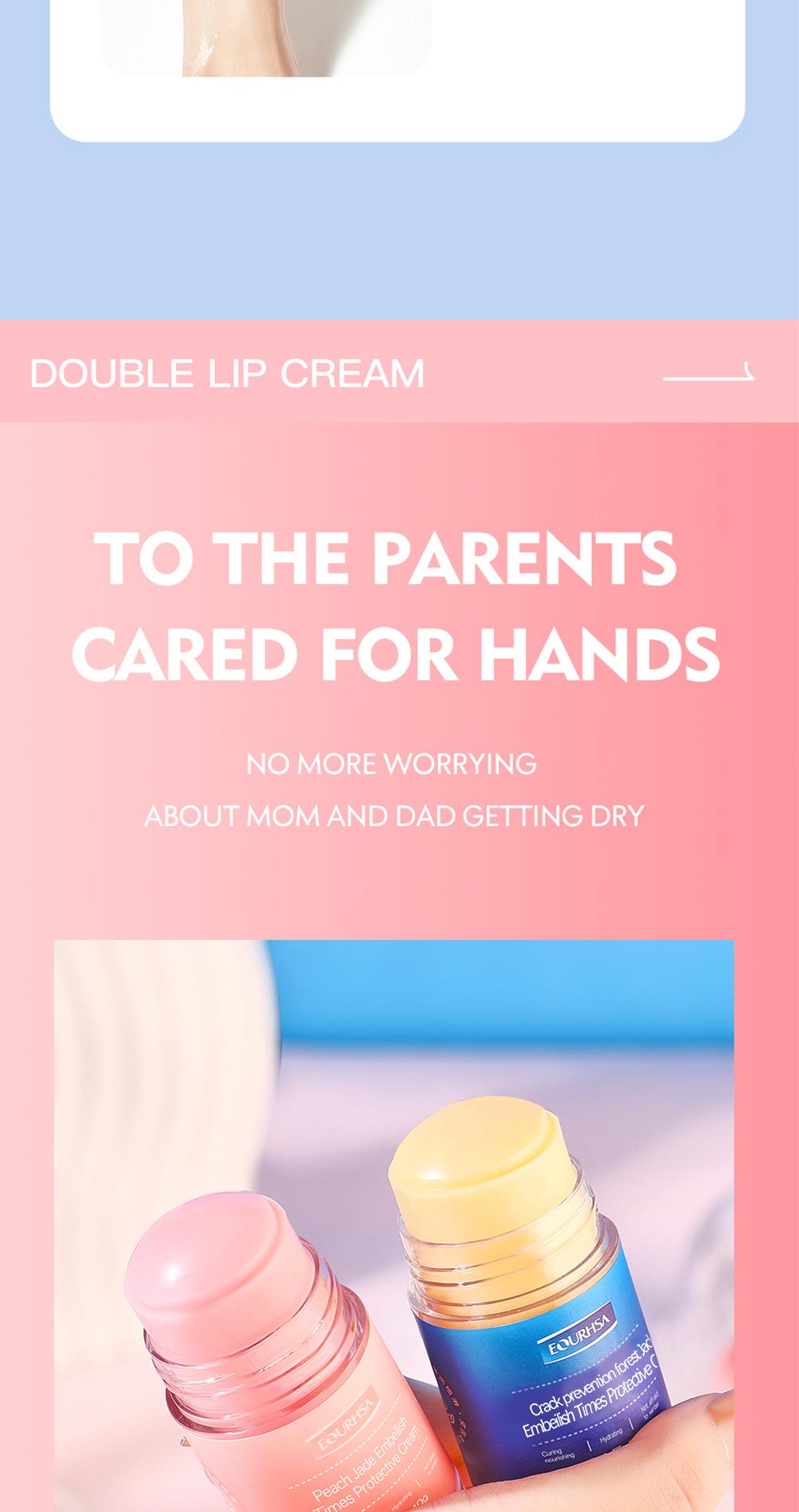 EQURHSA Double Moisture Care Stick Duo | Hydrating & Nourishing (2 Packs) | 24H Deep Moisture for Hands, Elbows & Heels Anytime/TikTok Made Me Buy It