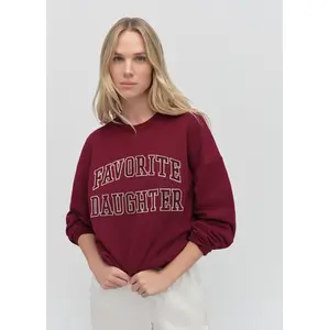 THE COLLEGIATE EMBROIDERY SWEATSHIRT
