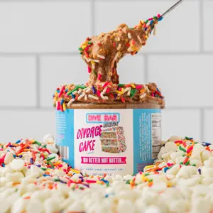 Dive Bar Nutrition's "Divorce Cake" Protein Nut Butter Cake Flavor