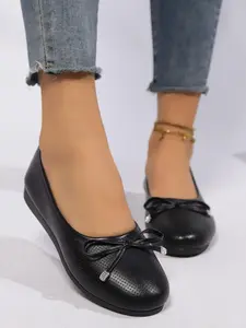 Cider 9 Color Ballet Mary Jane Flats for Women, Round Toe with Bow Detail, Sizes 6-11, Stylish and Versatile Everyday Shoes