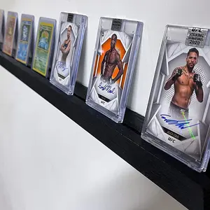 Trading Card Shelf for any card you have! Spots cards, TCG’s like Pokémon or Magic, NFL, NBA, MLB, etc. fits Slabs like BGS and PSA
