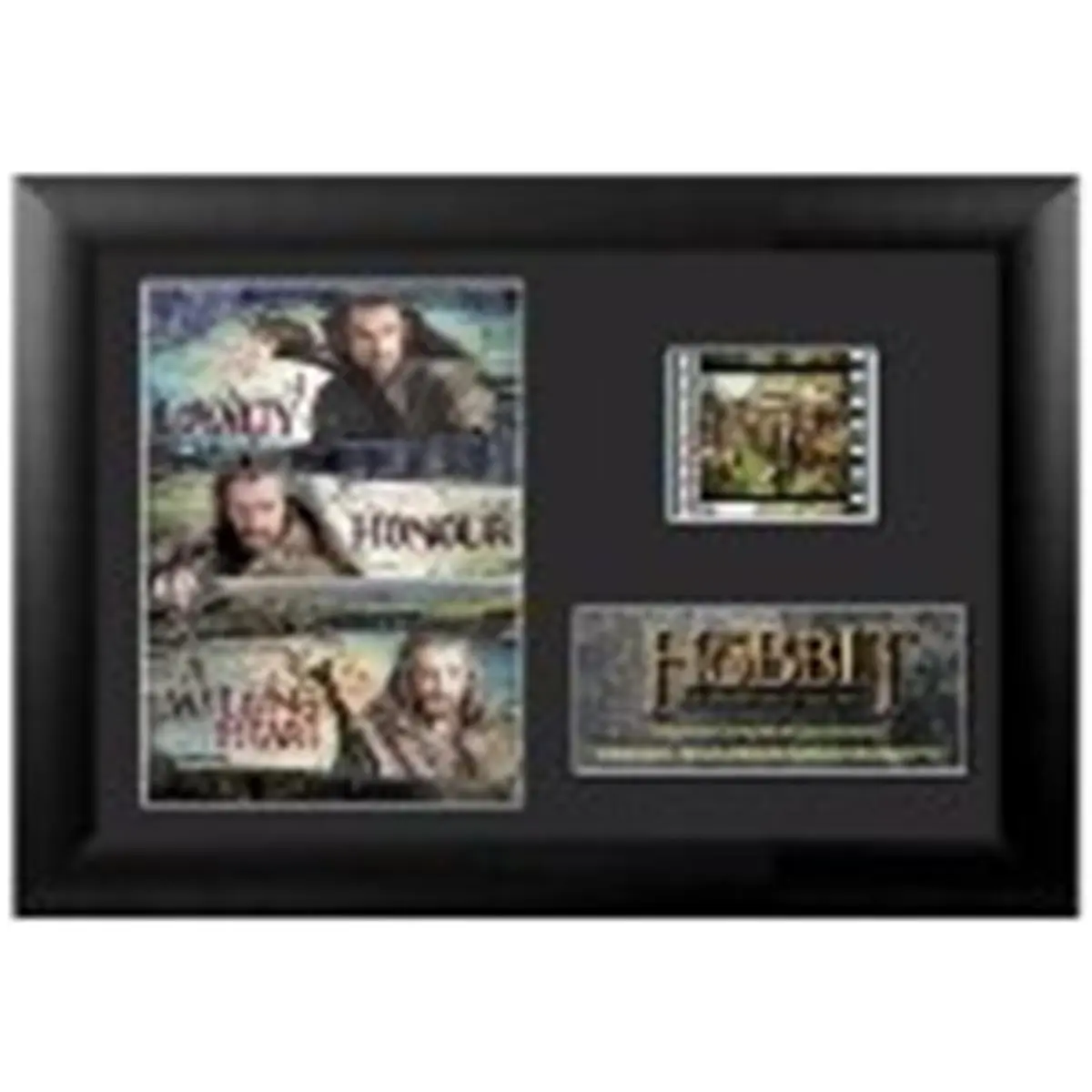 212 MAIN The Hobbit Film Cell Display Art Picture Frame for Wall - An Unexpected Journey Themed, 7x5 in MDF, Collectible Decor with Easel Back (Baby & Maternity Decoration), Picture Frames For Wall, Manufactured Wood Frame