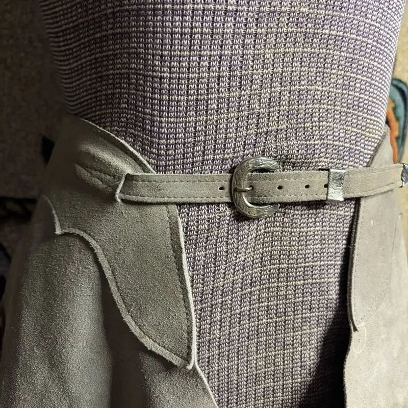 Leather Heart embellished chaps / small