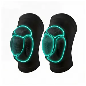 Knee Brace Compression Sleeve for Men Women Upgraded Thickened Version for Roller Skating Volleyball Knee Support Running Gym Workout Arthritis Pain Relief 1 Pair