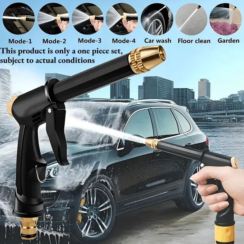 Household High-Pressure water gun, Pressure Washer Handheld, car wash sprayer, Car Wash Jet, Car Wash Accessory, kitchen and bathroom cleaning tool, garden long pole nozzle, gardening irrigation and watering tool