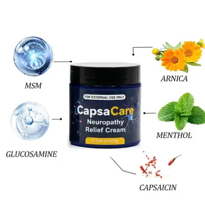 Neuropathy Relief Neuropathy Relief Cream 100g, Neuropathy Relief Nerve Relief Cream, with Capsaicin, Arnica, Menthol, Fast Absorbing Formula for Feet, Hands, Legs, and Waist