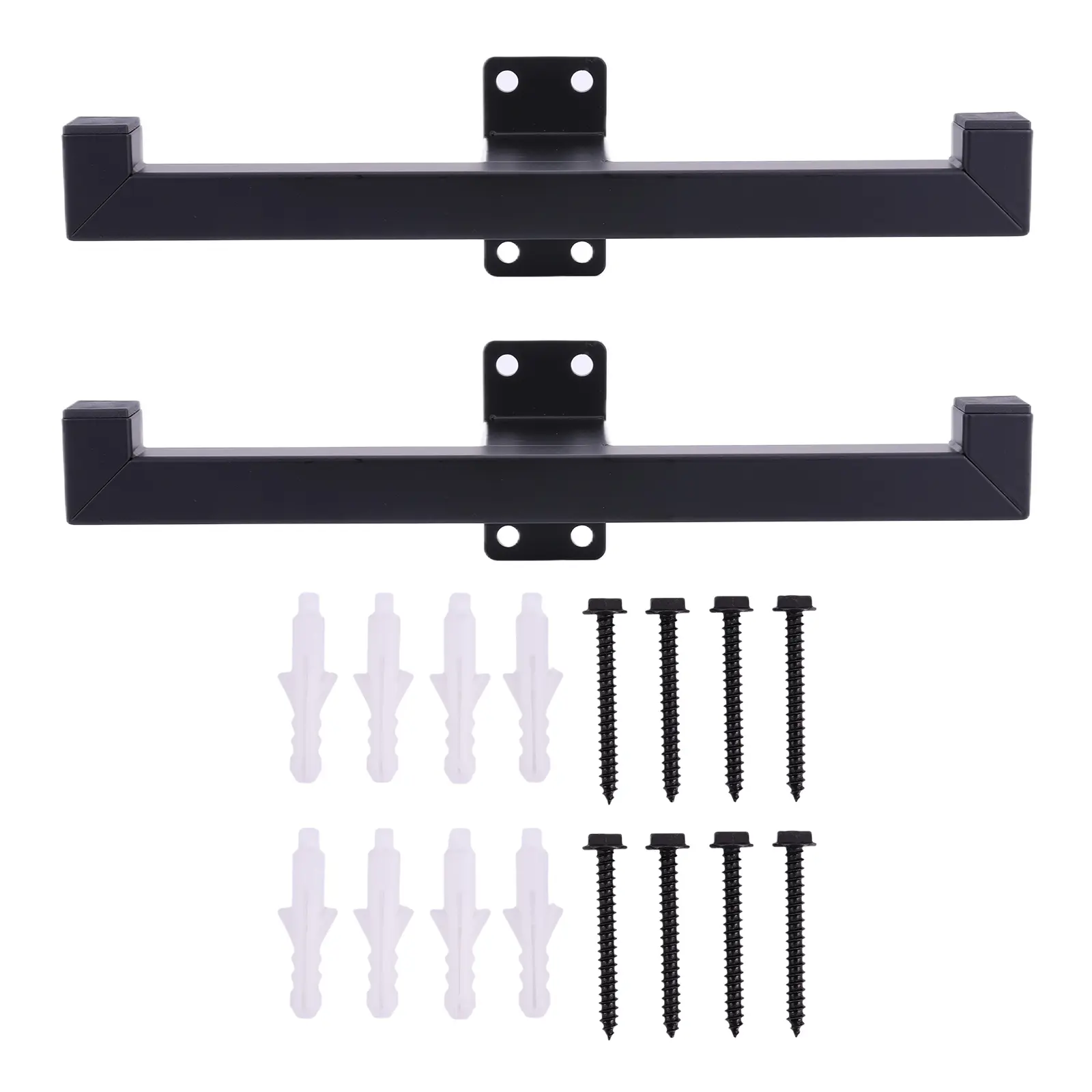 2-Pack Heavy-Duty Backpack Blower Wall Mount Holder, 250lbs Load Capacity Tool Storage Organiser, Outdoor Tool Rack for Garage, Lawn Care Accessories & Chainsaw Organization, Yard Tool Rack