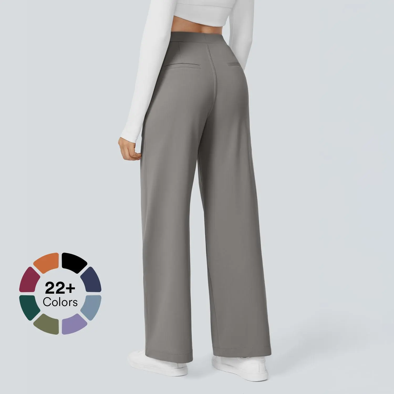 Halara Flex DayStretch High Waisted Pocket Straight Leg Work Pants Halara Flex DayStretch High Waisted Pocket Straight Leg Work Pants