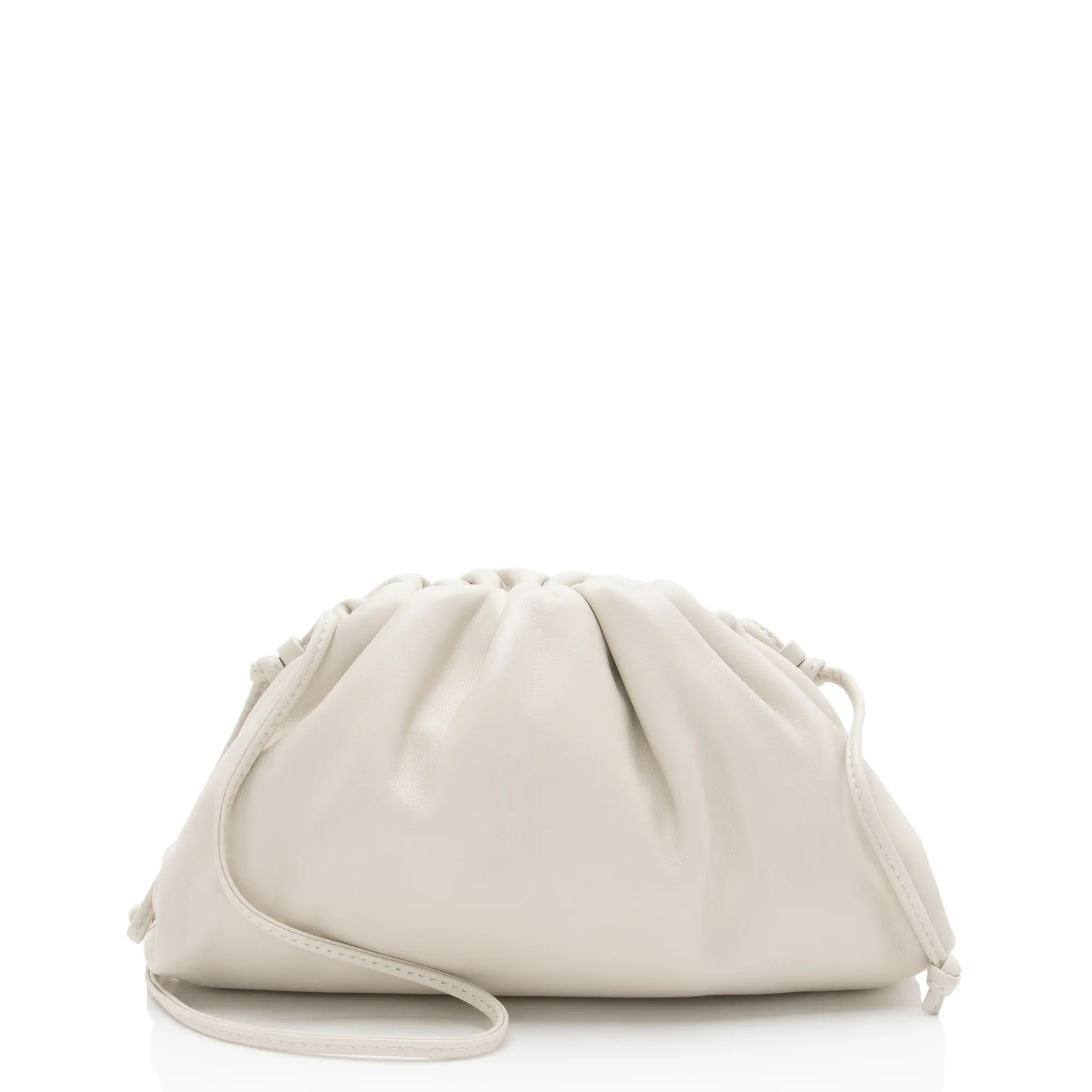 Pre-owned Bottega Veneta Calfskin Clutches & Wristlets The Pouch Mini Clutch