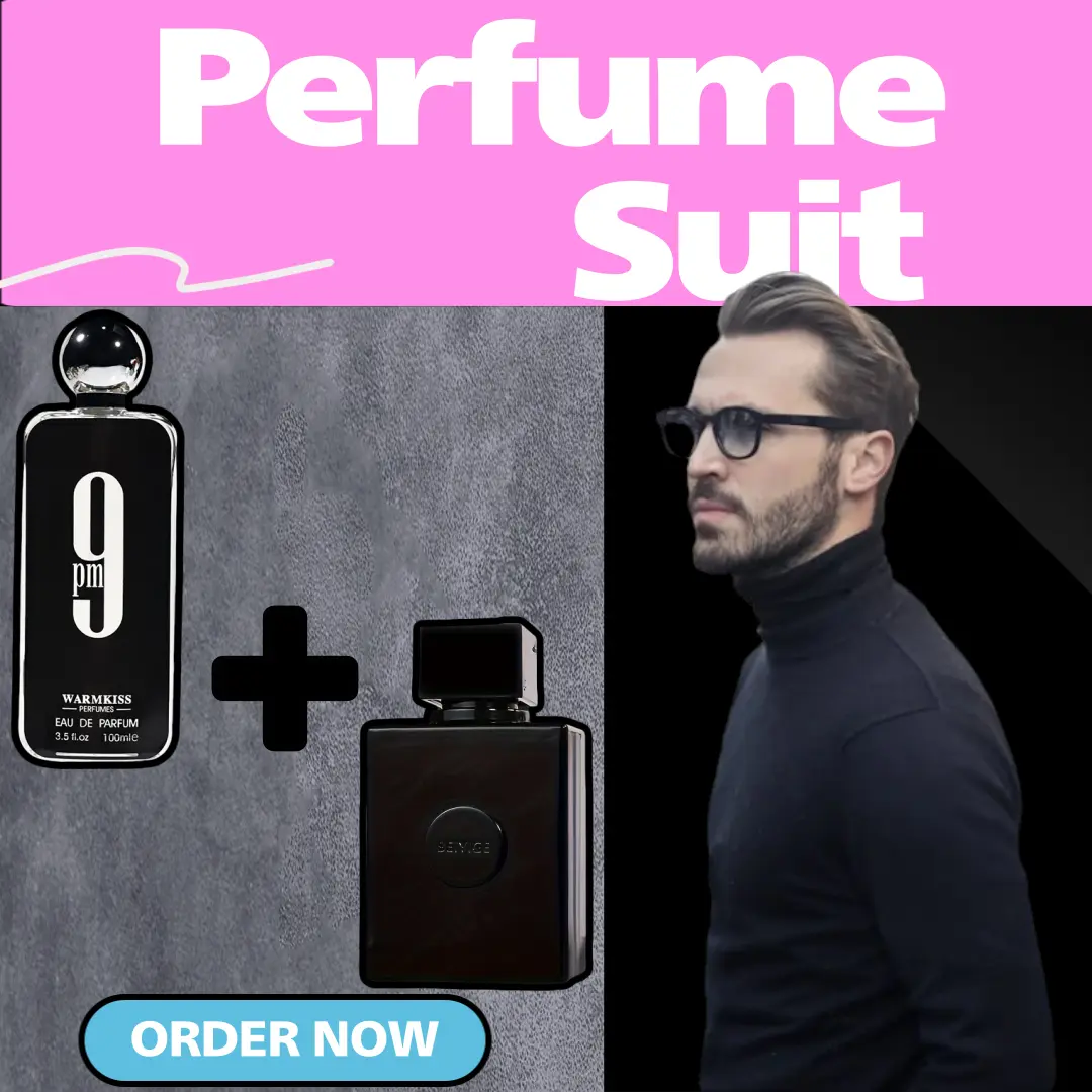 The New Men's Perfume Duo Set，Long-Lasting Luxury Fragrance Gift Box for Men，The Authentic Woody Fragrance Is Elegant And Mature International Shipping