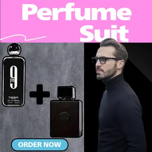 The New Men's Perfume Duo Set，Long-Lasting Luxury Fragrance Gift Box for Men，The Authentic Woody Fragrance Is Elegant And Mature International Shipping