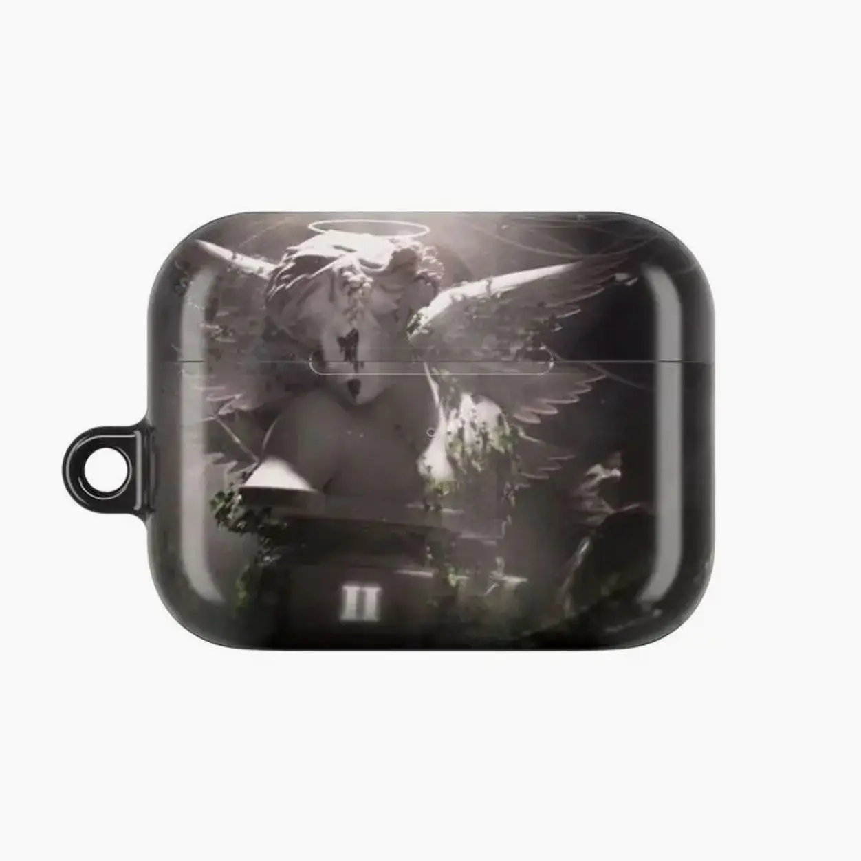 Junior H "Sad Boyz 4 Life II" Aesthetic AirPods Case | Weeping Angel Statue & Roman Numeral | Glossy Scratch Resistant Cover for AirPods 1/2/3/4 & Pro