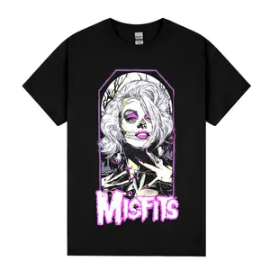 Misfits "Original Misfit" T shirt Classic Unisex Crewneck 100% Preshrunk Cotton USA Made Eco-friendly Inks Soft Breathable Fabric