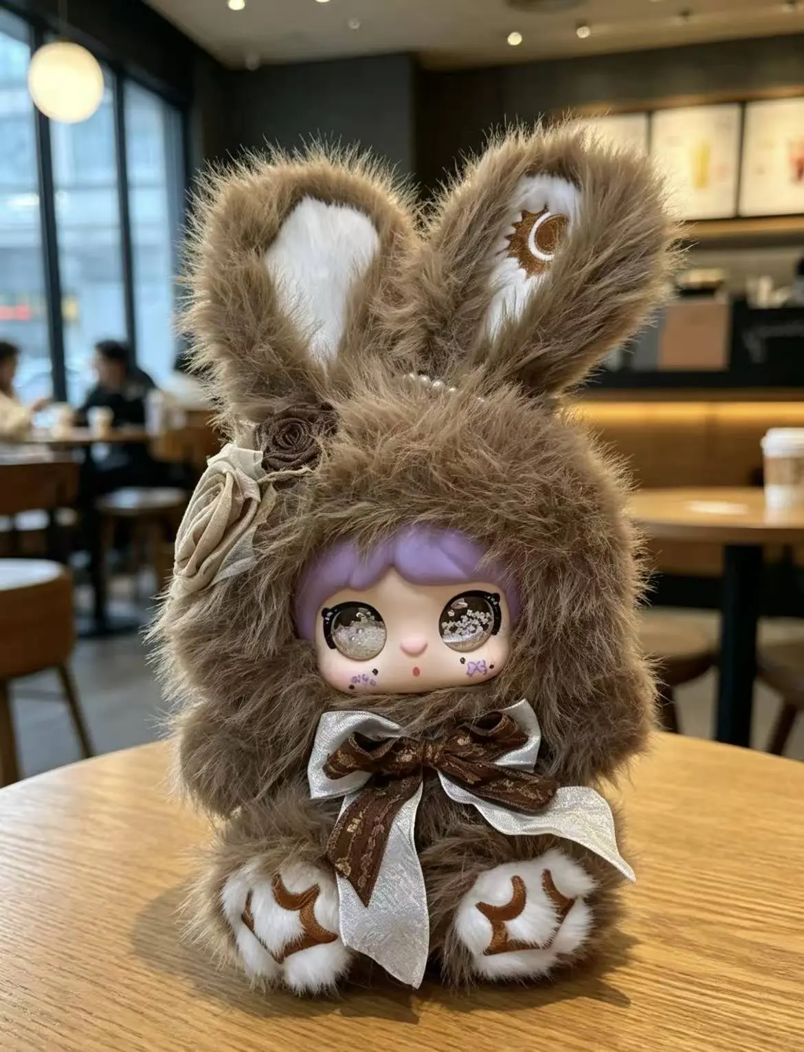 Mielno Nature Videotape Plush Toy, Specialty DIY Supply with Approx. 40-45 cm Size, Dual Hidden Editions, Glitter Accents, Sequins for DIY Projects
