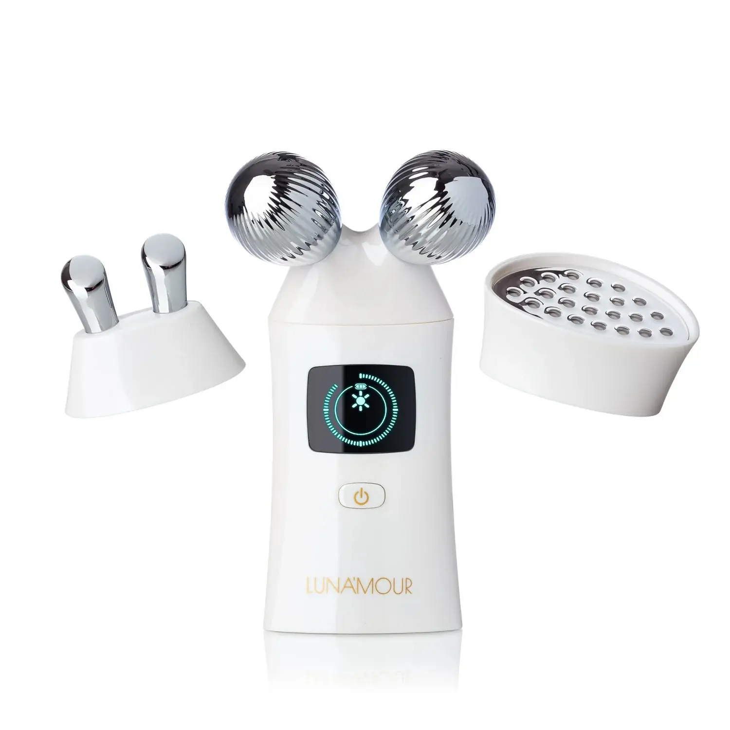 3-in-1 Microcurrent & LED Light Therapy Facial Device