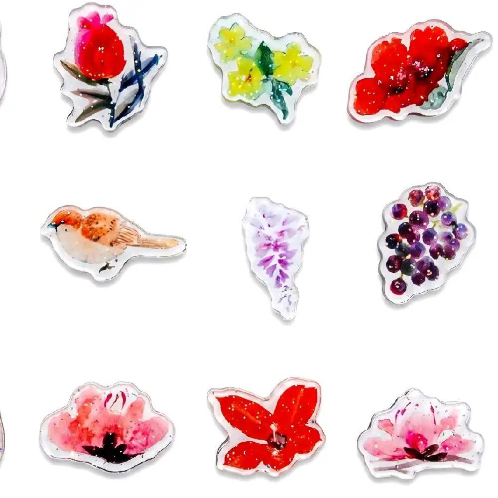 **Live Claim **Acrylic Magnet, Strong Adhesive Fridge Magnet for Home, Office Note Display
