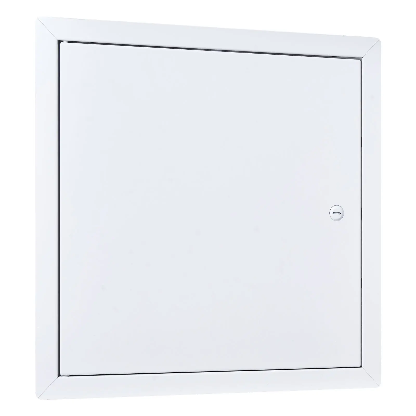 Access Panel for Drywall, 13.3 x 13.3 in Galvanized Steel Access Door, Easy Install Hinged Service Panel with Screwdriver Latch, for Ceiling Plumbing Electrical, 12.4 x 12.4 in Cutout Size White