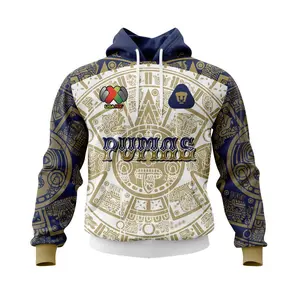 Liga MX Pumas UNAM | Personalized  With Aztec Sun Symbol