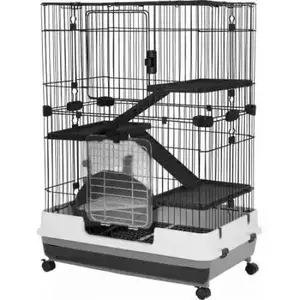 AE Cage Company Nibbles Deluxe 4 Level Small Animal Cage 39"L x 26"W x 43"H