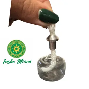 Inshe Miami WICK 3"X3" for Oil Wicks - 3" Long & 3" Wide - Ideal for Babalu Aye San Lazaro & Other Uses - Lighter