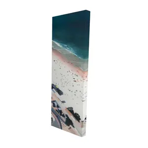 Begin Home Decor 2080-6020-CO126 20 x 60 in. Hot Day At the Beach - Coastal Turquoise Canvas Decor
